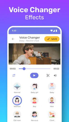 Video cambia voce pro screenshot 1