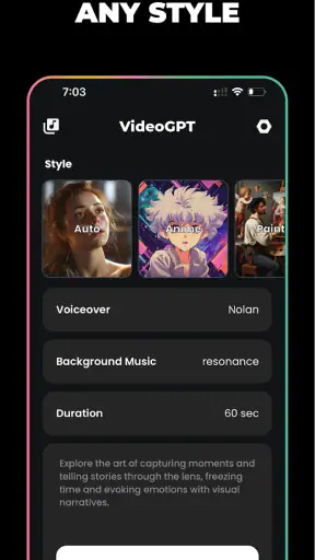 VideoGPT - AI Video Generator screenshot 3