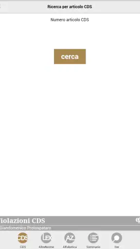 Violazioni CDS screenshot 12