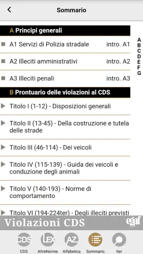 Violazioni CDS screenshot 7