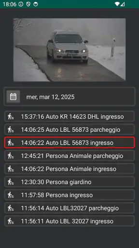 Vista telecamera IP WiFi screenshot 4