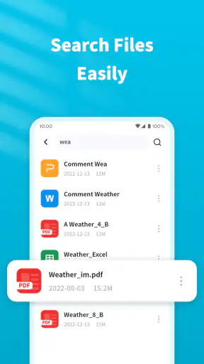 Visualizzatore PDF e scanner screenshot 4