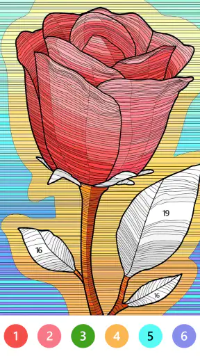 Vivid Color Paint By Number screenshot 6