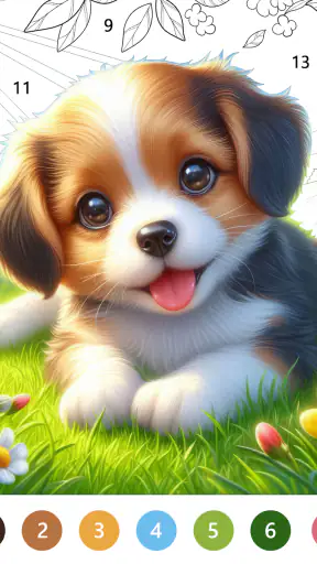 Vivid Color Paint By Number screenshot 9