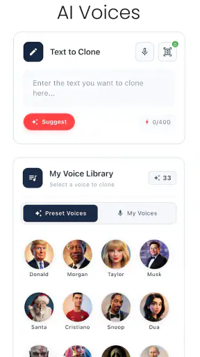 VoClone AI : Cambia Voce screenshot 4