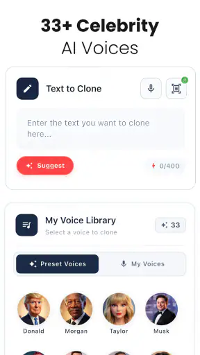 VoClone AI : Cambia Voce screenshot 9
