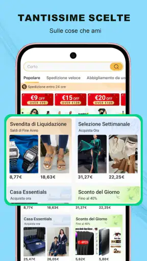 Voghion - Acquisti online screenshot 2