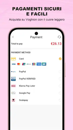 Voghion - Acquisti online screenshot 6