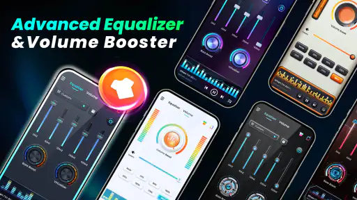 Volume Bass Booster, Equalizer screenshot 1