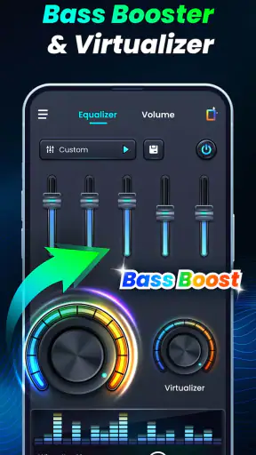 Volume Bass Booster, Equalizer screenshot 4