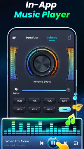 Volume Bass Booster, Equalizer screenshot 5