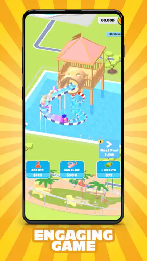 Waterslide Tycoon Home Screen screenshot 2