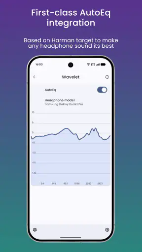 Wavelet: headphone equalizer screenshot 2