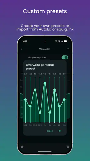 Wavelet: headphone equalizer screenshot 5