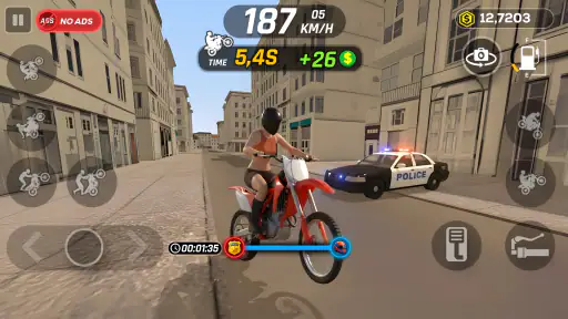 Wheelie Master: Moto Ride 3D screenshot 2