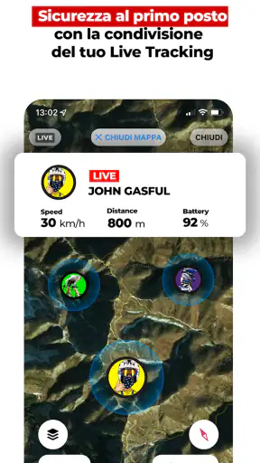 WHIP LIVE Moto, Bici, Trekking screenshot 3