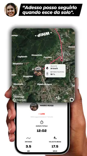 WHIP LIVE Moto, Bici, Trekking screenshot 8
