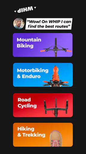 WHIP LIVE Moto, Bici, Trekking screenshot 9