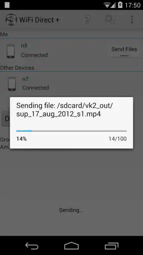 WiFi Direct + screenshot 5