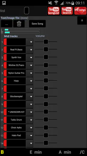 Winlive Pro Karaoke Mobile 2.0 screenshot