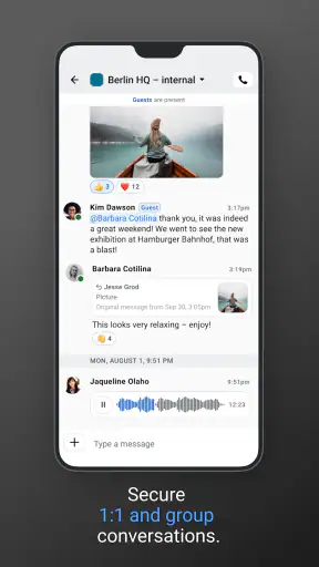 Wire • Secure Messenger screenshot 2