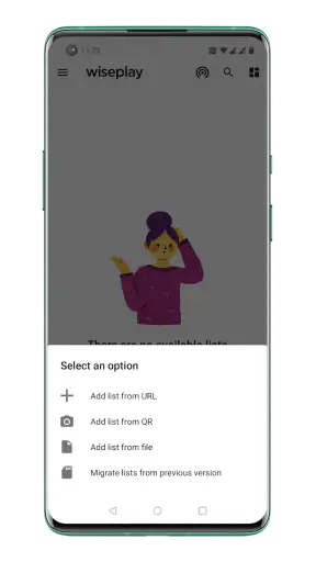 Wiseplay screenshot 2