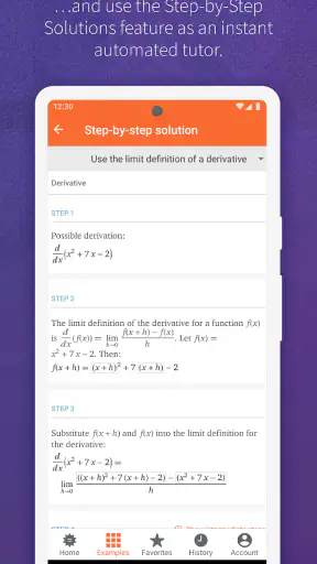 WolframAlpha screenshot 2