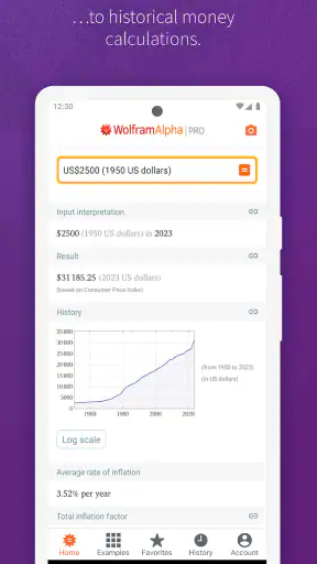 WolframAlpha screenshot 5