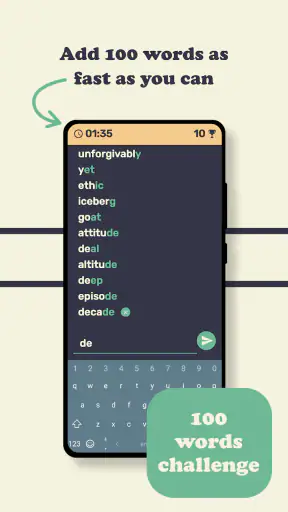 Word Chain Reaction. Wordchy screenshot 4