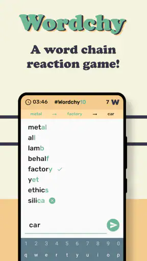 Word Chain Reaction. Wordchy screenshot 7