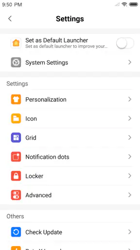 X Launcher Pro screenshot 7