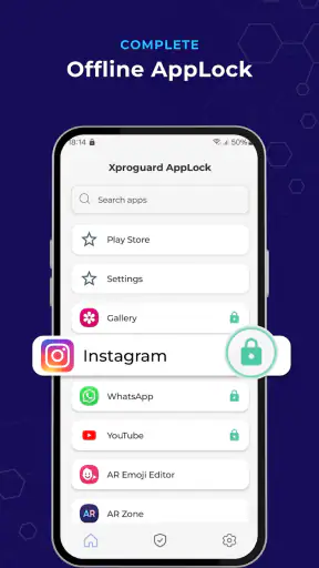 Xproguard AppLock screenshot 7