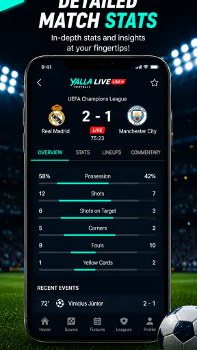 Yalla Live Football screenshot 3