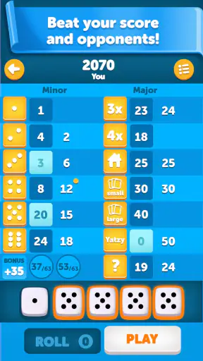 Yatzy Classico screenshot 7