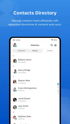 Yeastar Linkus Mobile Client screenshot 3