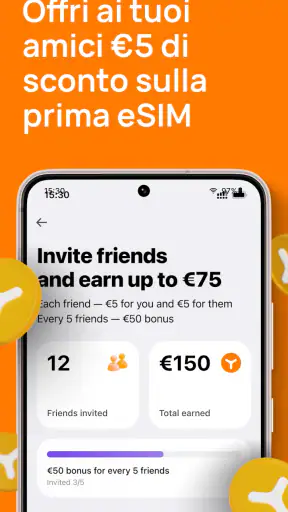 Yesim: eSIM Internet Viaggi screenshot 7