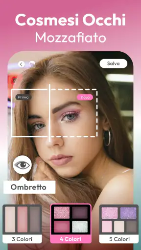 YouCam Makeup: Editor Viso screenshot