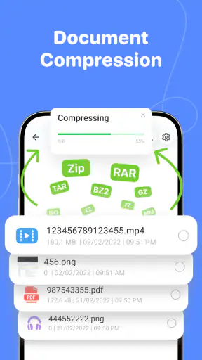 ZipSafe Archivier & Extractor screenshot