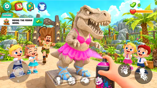Zoo Prank 2: Jurassic Animals screenshot 10