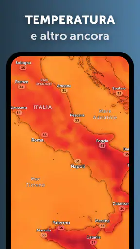 Zoom Earth - Mappa meteo screenshot 5