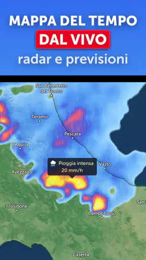 Zoom Earth - Mappa meteo screenshot 6
