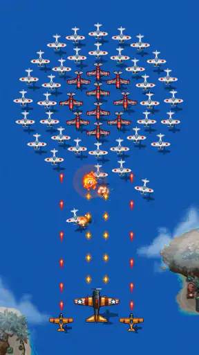 1945 Air Force: 飛行機シューティングゲーム screenshot 1