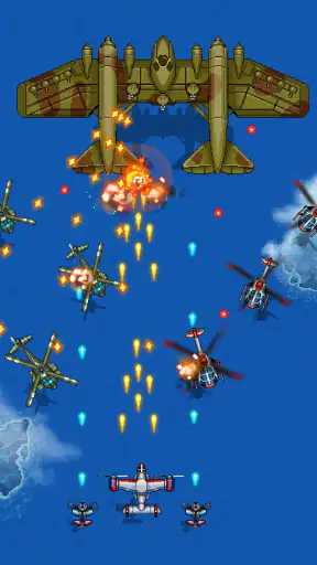 1945 Air Force: 飛行機シューティングゲーム screenshot 2
