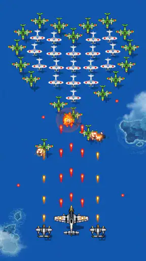 1945 Air Force: 飛行機シューティングゲーム screenshot 3