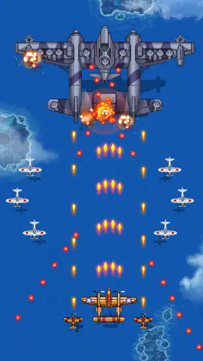 1945 Air Force: 飛行機シューティングゲーム screenshot 4