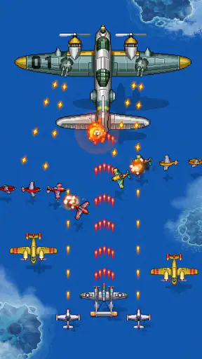 1945 Air Force: 飛行機シューティングゲーム screenshot 5