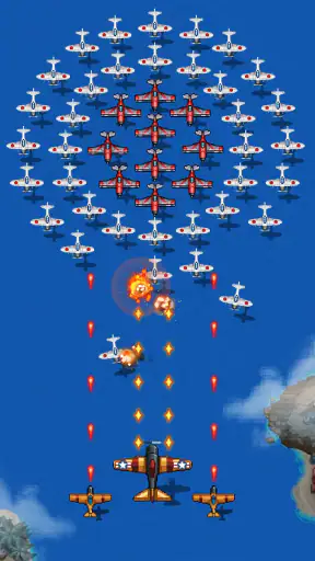 1945 Air Force: 飛行機シューティングゲーム screenshot 9