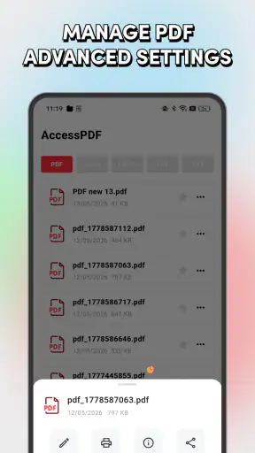 Access PDF - PDFリーダー screenshot 4