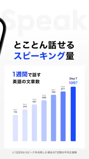 AI英会話スピーク - スピーキング練習で発音や英語を勉強 screenshot 3