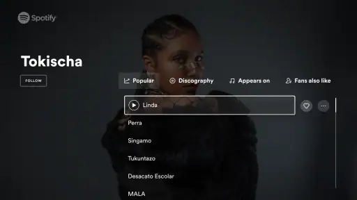 Android TV用Spotifyミュージック screenshot 6